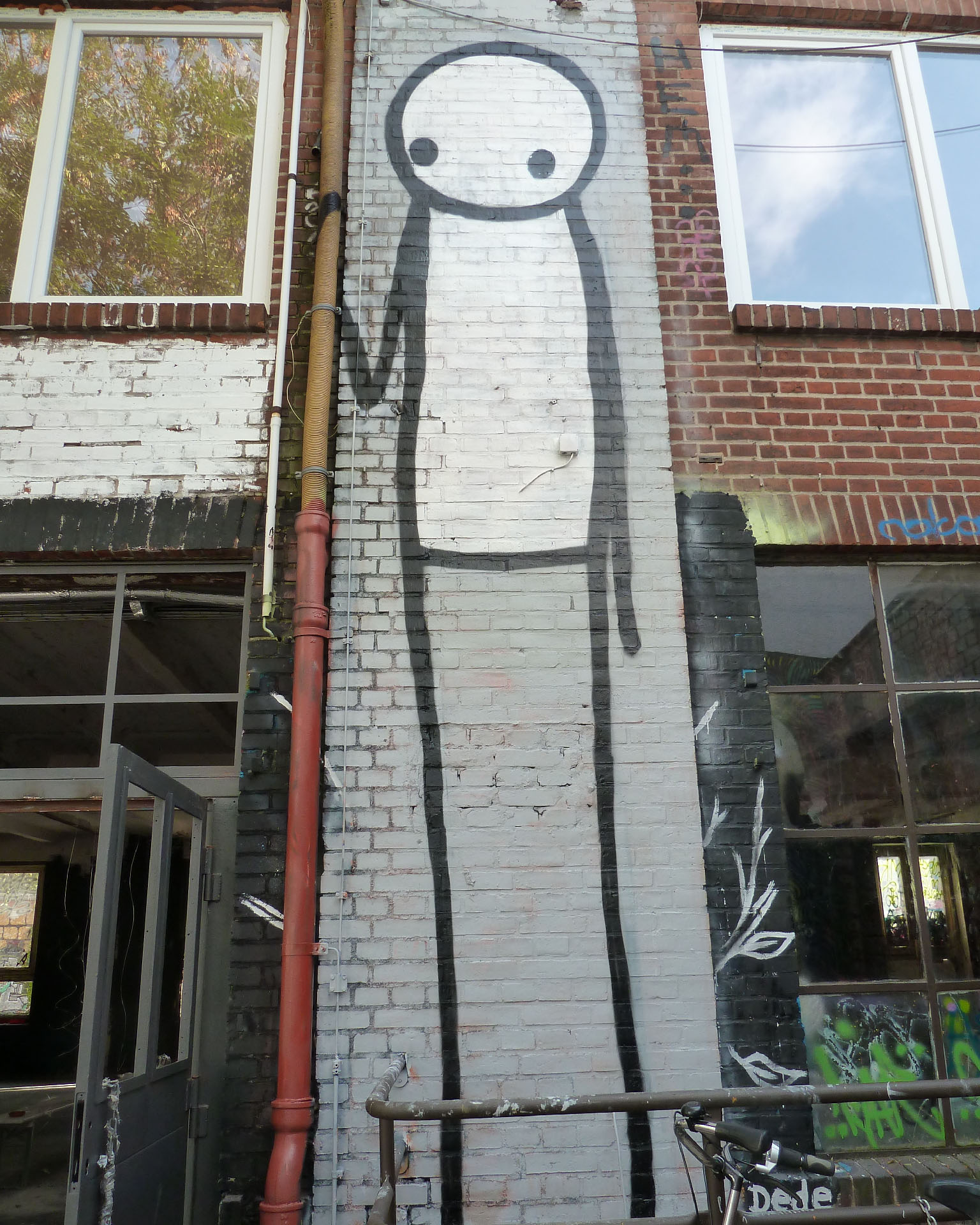 STIK 「Up on the roof', 2009