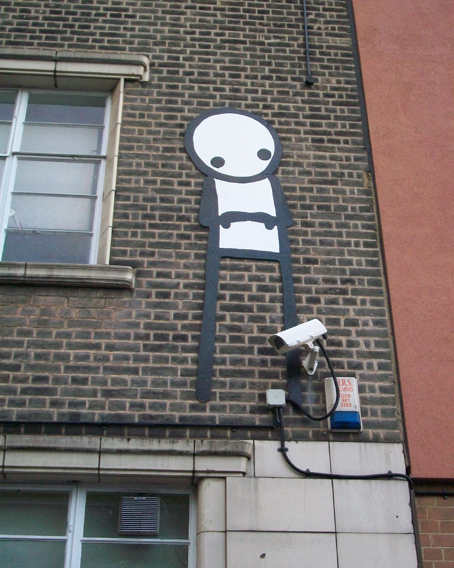 STIK 「Up on the roof', 2009